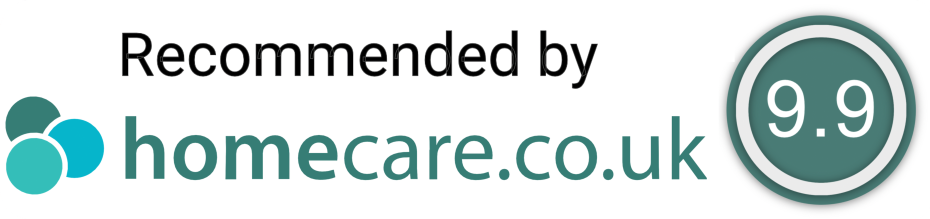 Recommended by homecare.co.uk — rated 9.9 out of 10